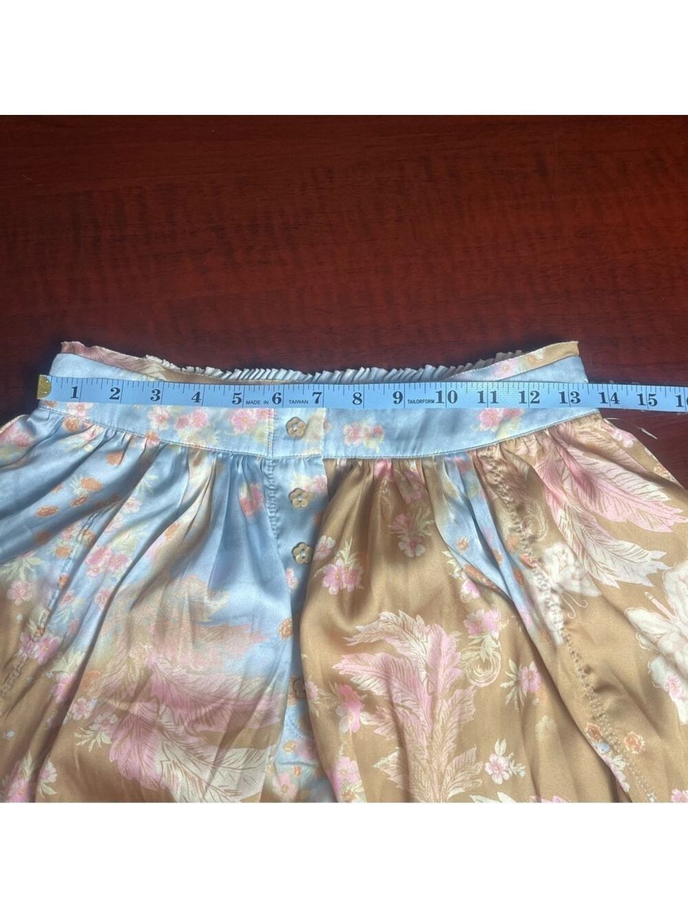 FREE PEOPLE Intimately Night Special Printed Pants Harem pants Embroidered Sz S - Picture 6 of 16